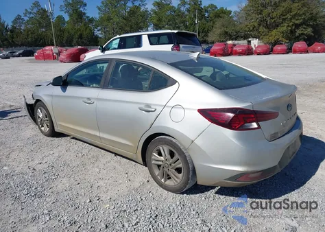 2019 Hyundai Elantra Sel from USA, damaged, VIN 5NPD84LF5KH408193